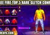 Free Fire Top 5 Rare Bundle VIP Glitch Config File Download