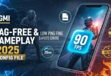 BGMI Lag Fix & Low Ping Config File