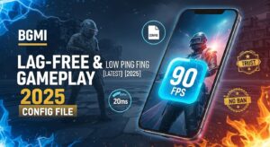 BGMI Lag Fix & Low Ping Config File