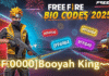 Free Fire Color & Bio Codes 2026 – Easy Copy-Paste Free Fire Color & Bio Codes
