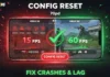 Free Fire Config Reset Guide – Fix Crashes, Lag & Errors (2026) Free Fire Config Reset Guide