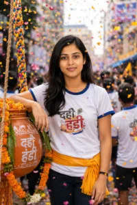 Dahi Handi Celebration Scene