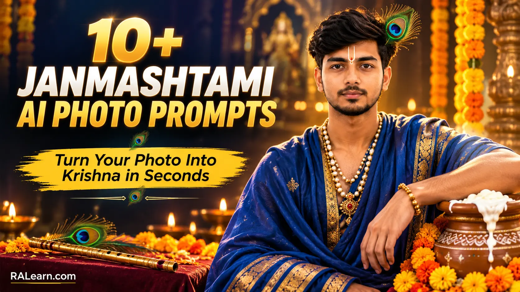 Janmashtami AI Photo Editing Prompts